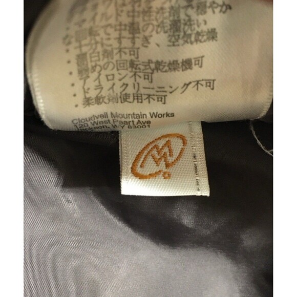 Cloudveil Goose Down Black Puffer Jacket Extra Warm Women’s Sz Large - Picture 12 of 16